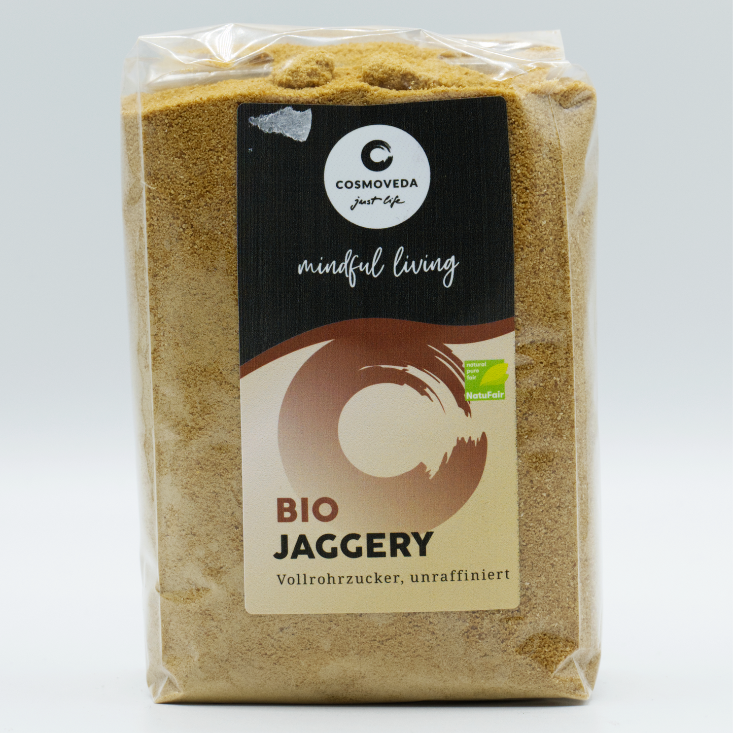 Bio Jaggery vollrohrzucker, unraffiniert! Cosmoveda 400g