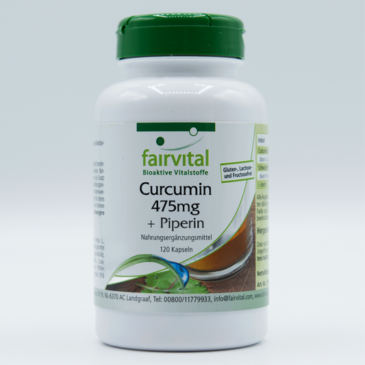Curcumin + Piperin Fairvital 120 kaps