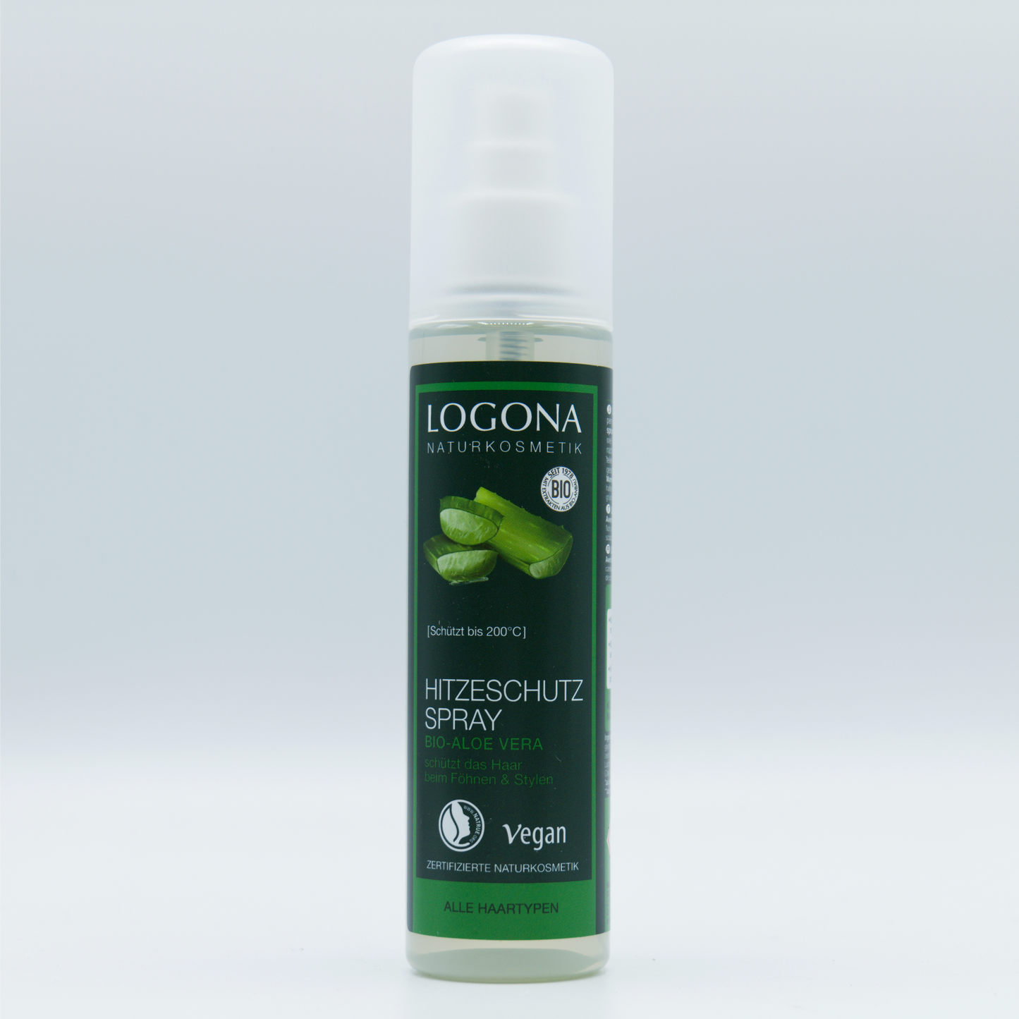 LOGONA Hitzeschutz Spray Bio-Aloe Vera 150 ml.