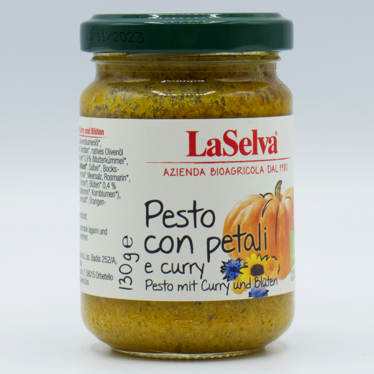 Pesto con Petali e curry La Selva 130 g