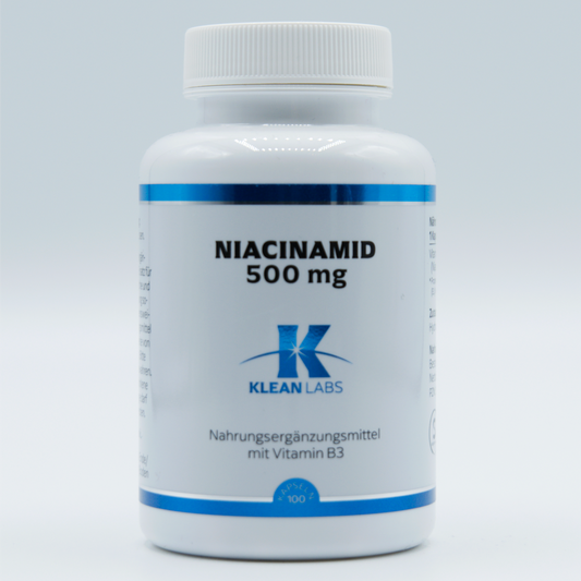 Niacinamid, 500 mg. 100 Kapseln