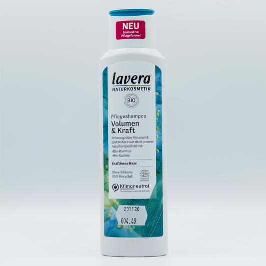 Lavera Pflegeshampoo Volumen & Kraft 250 ml.